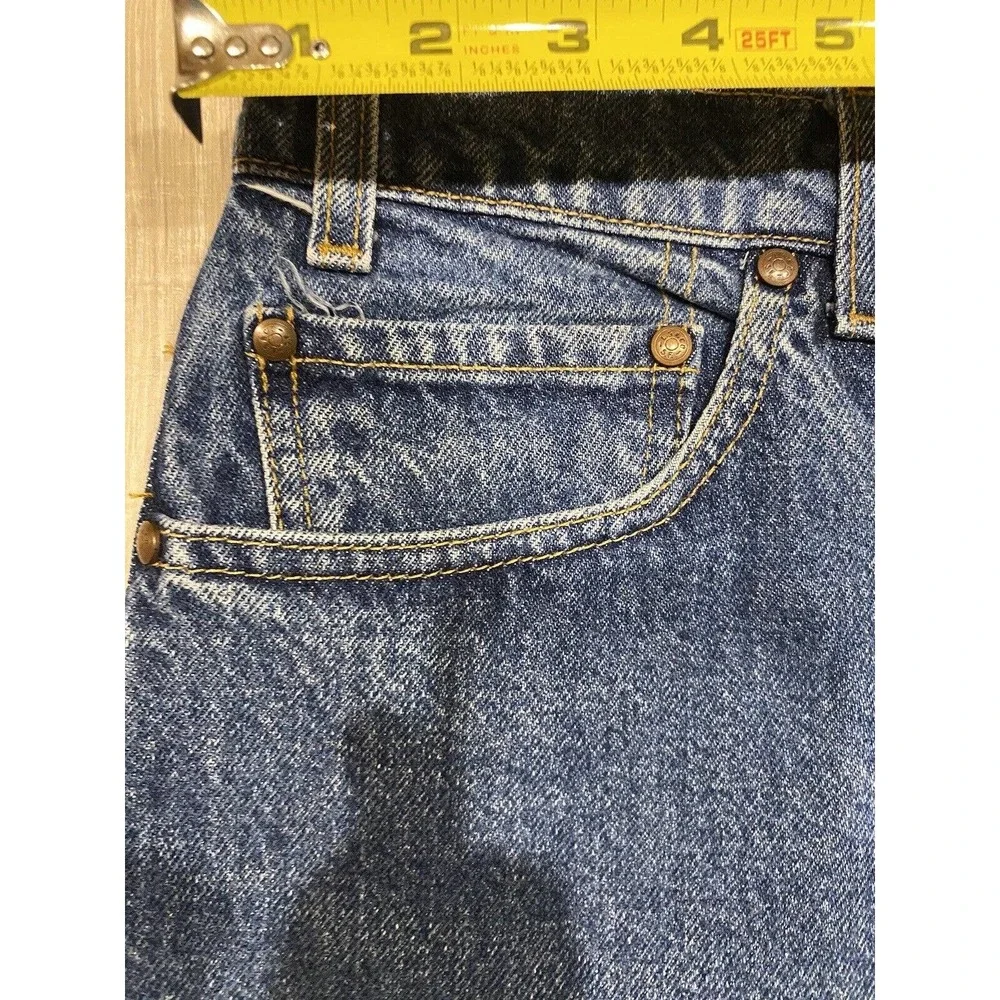 Levi's 540 Signature Relaxed Fit Jeans Mens True 34x29 Vintage Denim Gold Tab